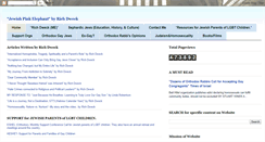 Desktop Screenshot of jewishpinkelephant.com